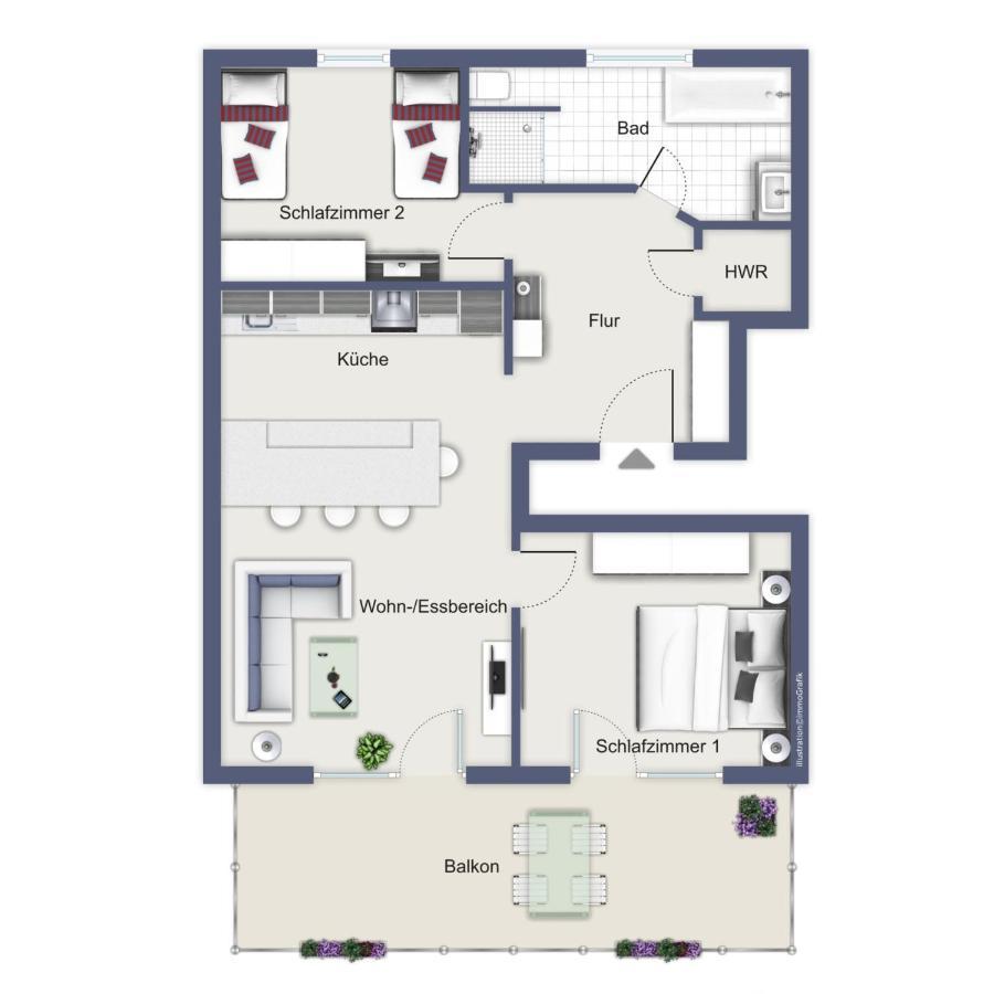 Haus Am Wald Wohnung Sonne Wittenbeck Ngoại thất bức ảnh